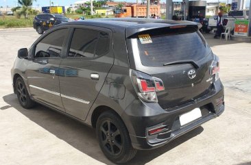 Purple Toyota Wigo 2017 for sale in Automatic