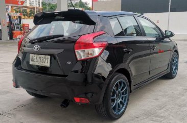 Purple Toyota Yaris 2014 for sale in Quezon City