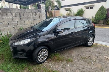 Silver Ford Fiesta 2014 for sale in Automatic