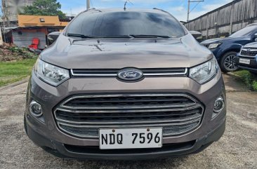 Purple Ford Ecosport 2016 for sale in Automatic