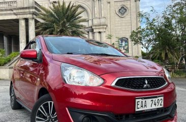 Purple Mitsubishi Mirage 2016 for sale in Automatic