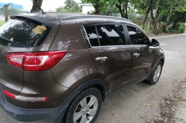 Purple Kia Sportage 2013 for sale in Automatic