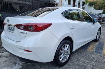 Pearl White Mazda 3 2015 for sale in Manila