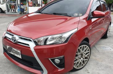 Purple Toyota Yaris 2014 for sale in Automatic