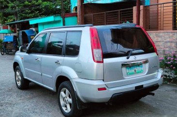 Purple Nissan X-Trail 2004 SUV / MPV at Automatic  for sale in San Jose del Monte