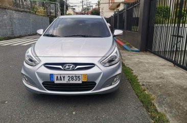 Purple Hyundai Accent 2014 for sale in Automatic