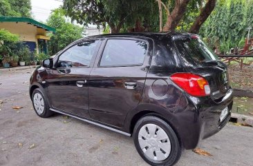 Purple Mitsubishi Mirage 2014 for sale in Automatic