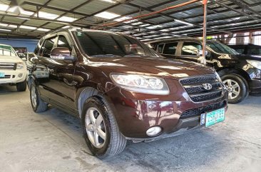 Purple Hyundai Santa Fe 2009 for sale in Automatic