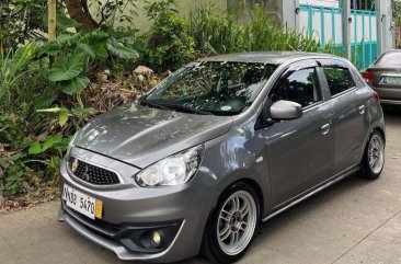 Purple Mitsubishi Mirage 2016 for sale in Manual