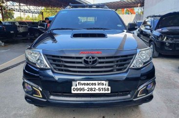 Purple Toyota Fortuner 2014 for sale in Manual