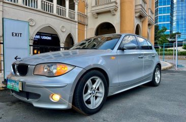 Selling Silver Bmw 120I 2007 in Pasay