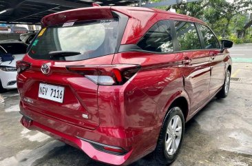 Selling Purple Toyota Avanza 2022 in Las Piñas