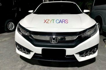 Pearl White Honda Civic 2016 for sale in Automatic