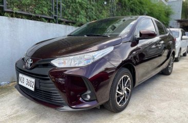 Purple Toyota Vios 2022 for sale in Quezon City