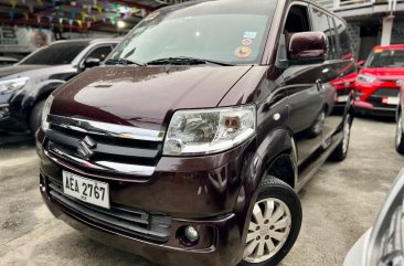 Purple Suzuki Apv 2014 for sale in Quezon City