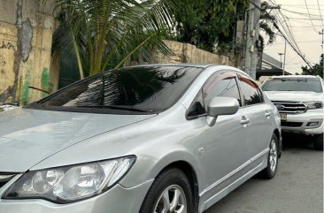 Silver Honda Civic 2008 for sale in Manila