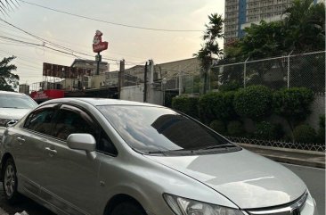 Silver Honda Civic 2008 for sale in Manila