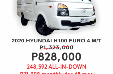 2020 Hyundai H-100 2.5 CRDi GL Cab & Chassis (w/ AC) in Cainta, Rizal