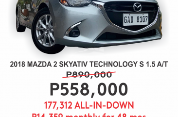 2018 Mazda 2  SKYACTIV S Sedan AT in Cainta, Rizal