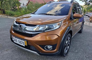 Sell Orange 2017 Honda BR-V SUV / MPV at Automatic in  at 43000 in Manila