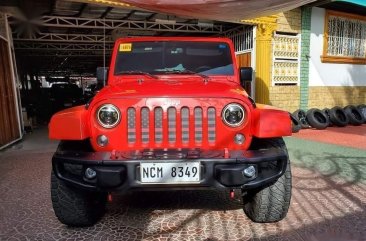 Red Jeep Wrangler 2014 SUV / MPV at 4000 for sale in Manila