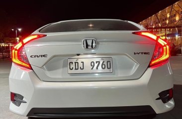 White Honda Civic 2015 Sedan at 52000 for sale in Las Piñas