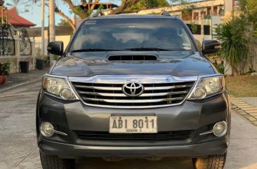 Purple Toyota Fortuner 2016 for sale in Manual