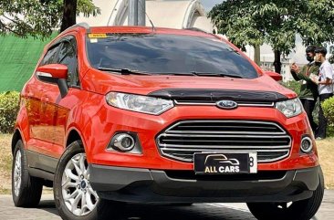 Purple Ford Ecosport 2015 for sale in Automatic