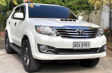 Purple Toyota Fortuner 2015 for sale in Automatic