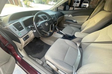 Purple Honda Civic 2012 for sale in Quezon City