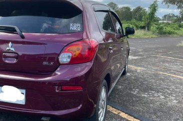 Purple Mitsubishi Mirage 2016 for sale in Manual