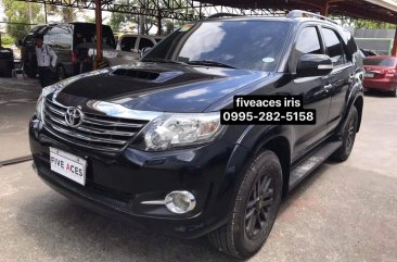 Purple Toyota Fortuner 2015 for sale in Mandaue