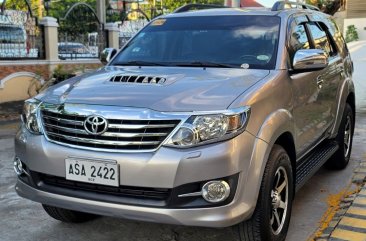 Selling Silver Toyota Fortuner 2015 in Caloocan