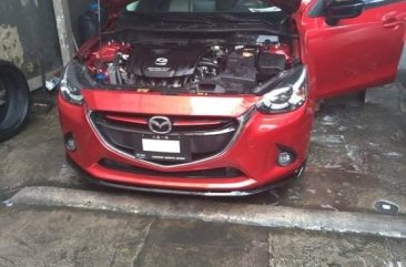 Purple Mazda 2 2016 for sale in Automatic