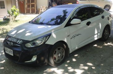 Purple Hyundai Accent 2013 for sale in Santo Tomas