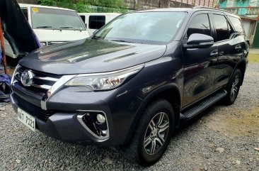 Purple Toyota Fortuner 2017 for sale in Automatic