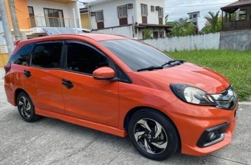 Selling Purple Honda Mobilio 2015 in Manila