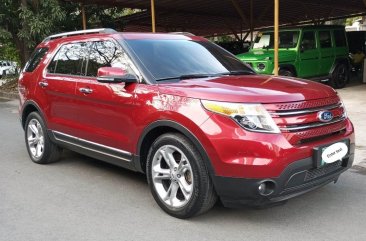Purple Ford Explorer 2014 for sale in Automatic