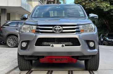 Silver Toyota Hilux 2017 for sale in Quezon City