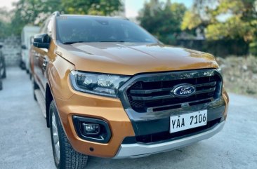 Sell Orange 2019 Ford Ranger in Quezon City