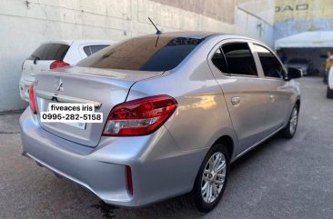 White Mitsubishi Mirage 2022 for sale in Automatic