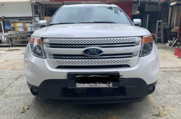 Sell White 2014 Ford Explorer in Cebu City