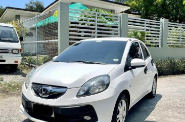 White Honda Brio 2015 for sale in Las Piñas