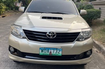 White Toyota Fortuner 2014 for sale in Automatic