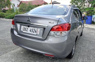 Selling Grey Mitsubishi Mirage 2015 Sedan at Automatic  at 46000 in Manila