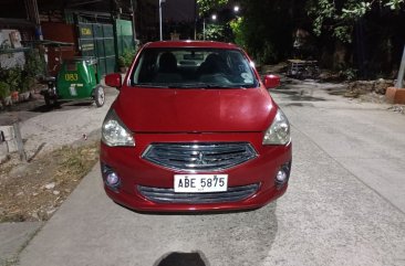 Selling White Mitsubishi Mirage 2015 in Caloocan