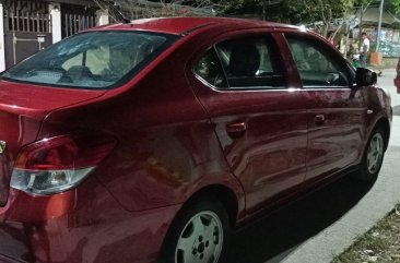 Selling White Mitsubishi Mirage 2015 in Caloocan