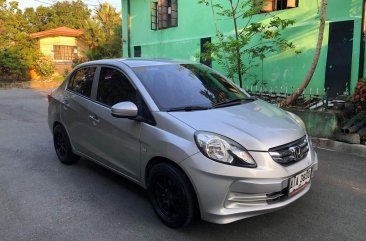 White Honda Brio amaze 2015 for sale in Pasig