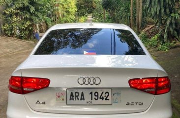 White Audi A4 2014 for sale in Pasig