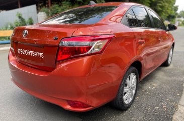 Orange Toyota Vios 2018 for sale in Quezon City